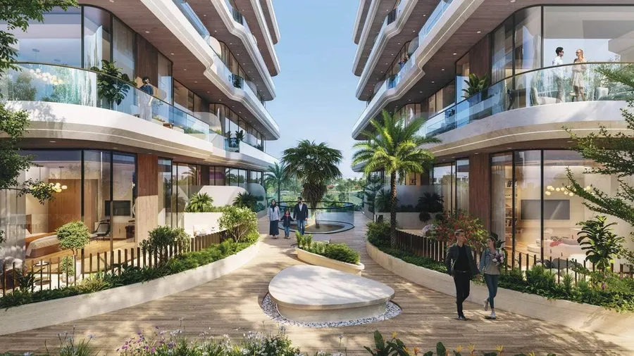 Boho Garden at Gate Eleven by Amwaj Development.