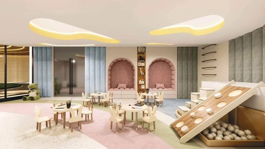 Kids Art Studio at Gate Eleven by Amwaj Development.