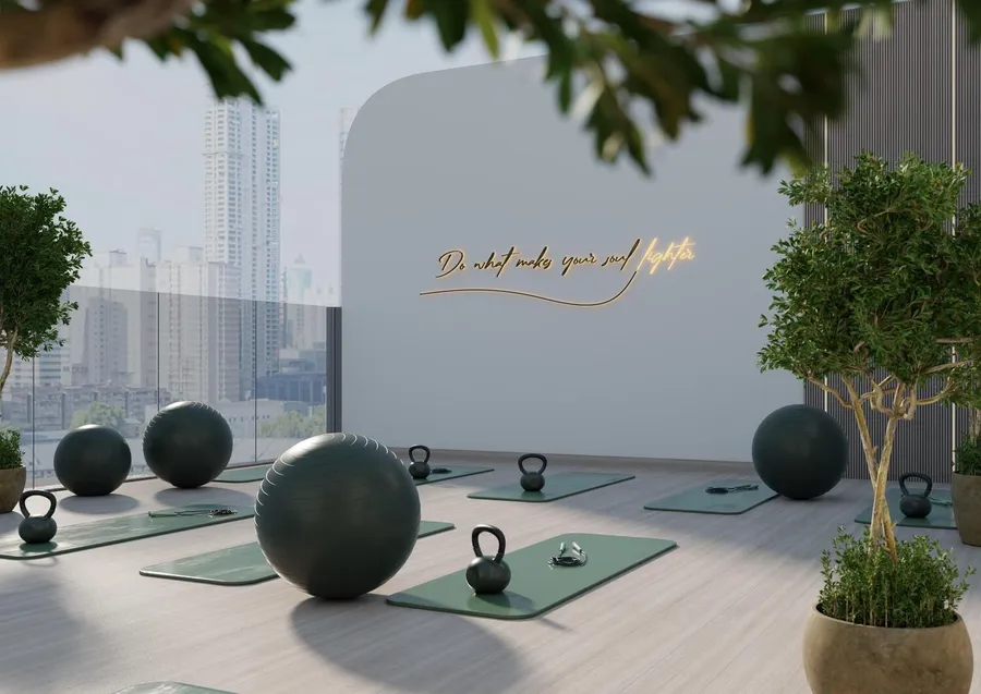 Outdoor Yoga at I'Sola Bella.