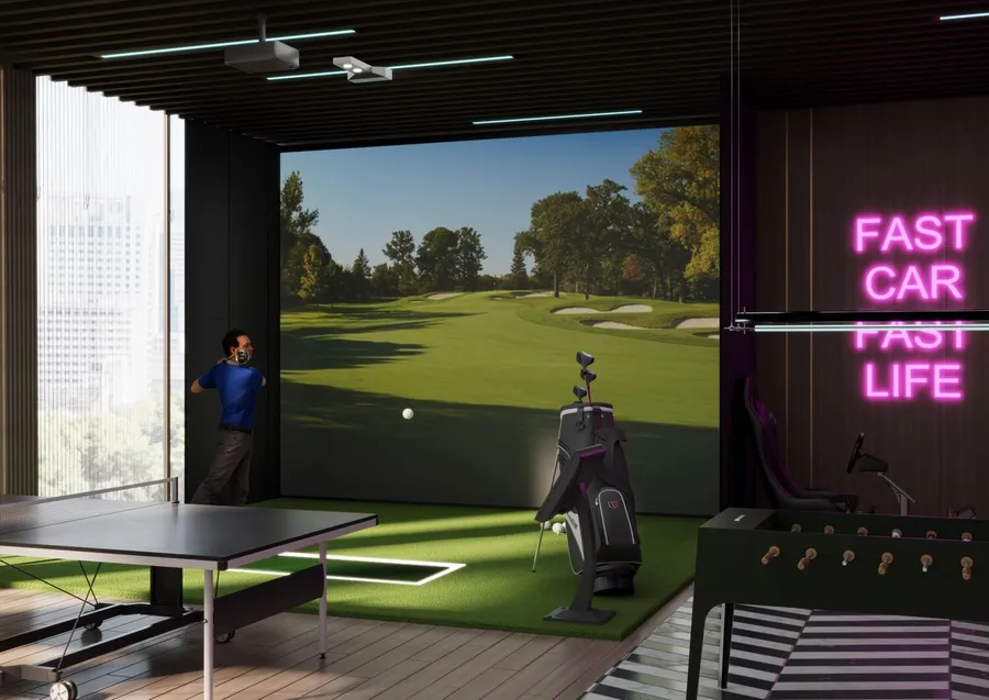 Gaming Room at I'Sola Bella.