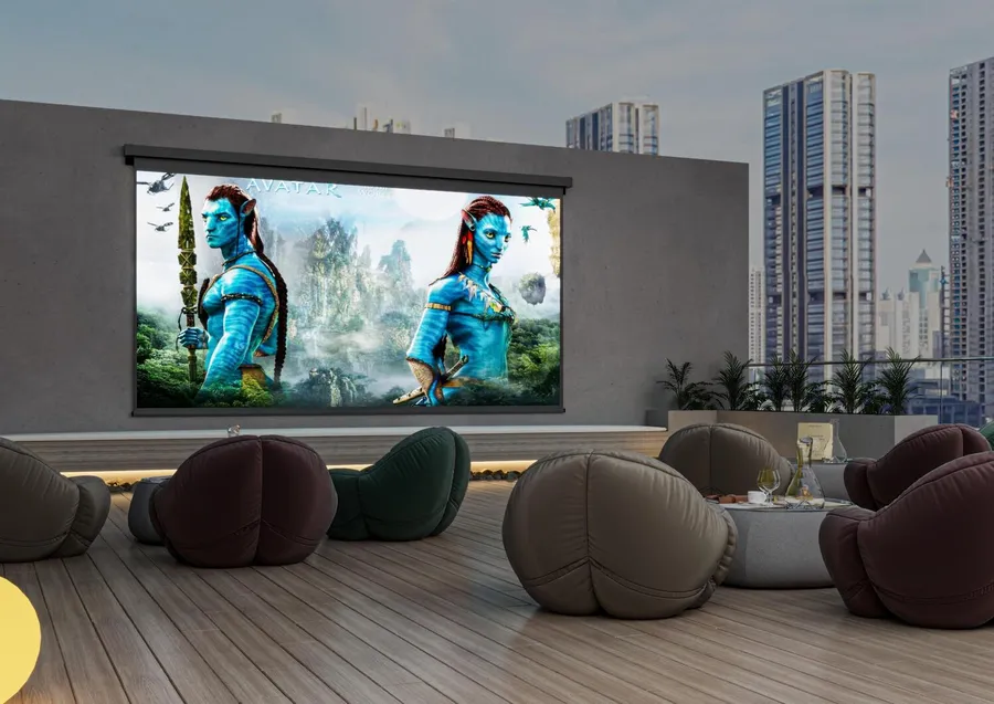 Outdoor Cinema at I'Sola Bella.