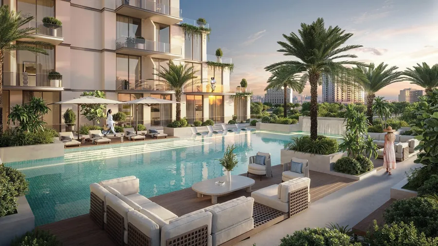 Resort Style Pool at Trevino.