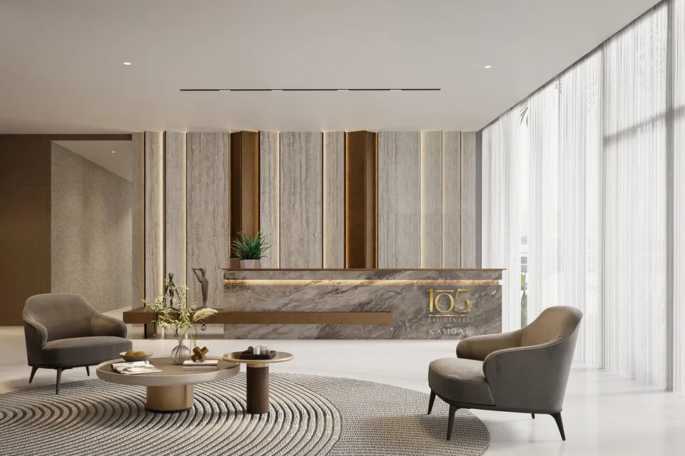 105 Residences by Kamdar, Jumeirah Village Circle (JVC) · render 4