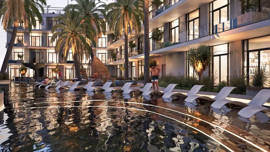 Resort-Style Swimming Pool at Avana Residences.