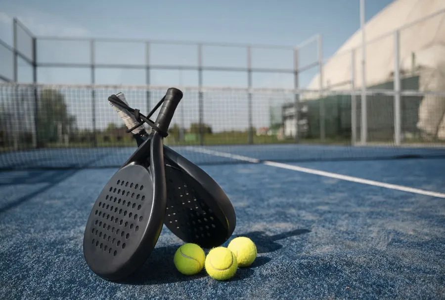 Paddle Tennis Court at Avana Residences.
