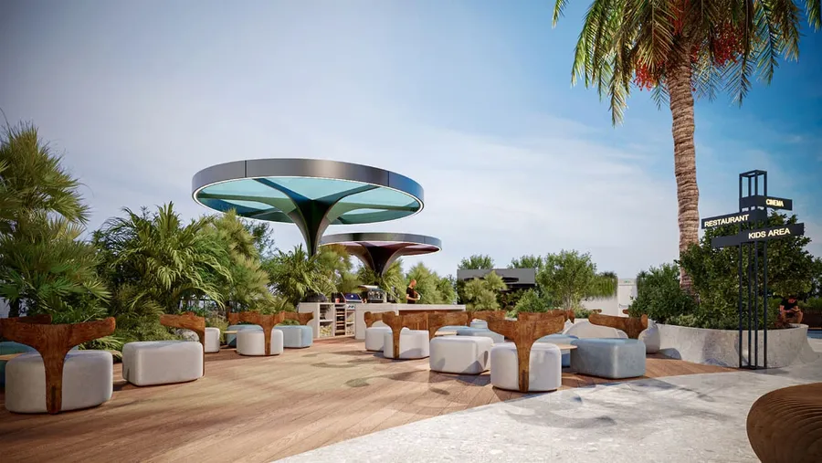 Bbq Area at Avana Residences.