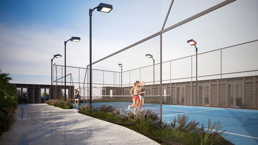 Multi - Purpose Sports Court at Avana Residences.
