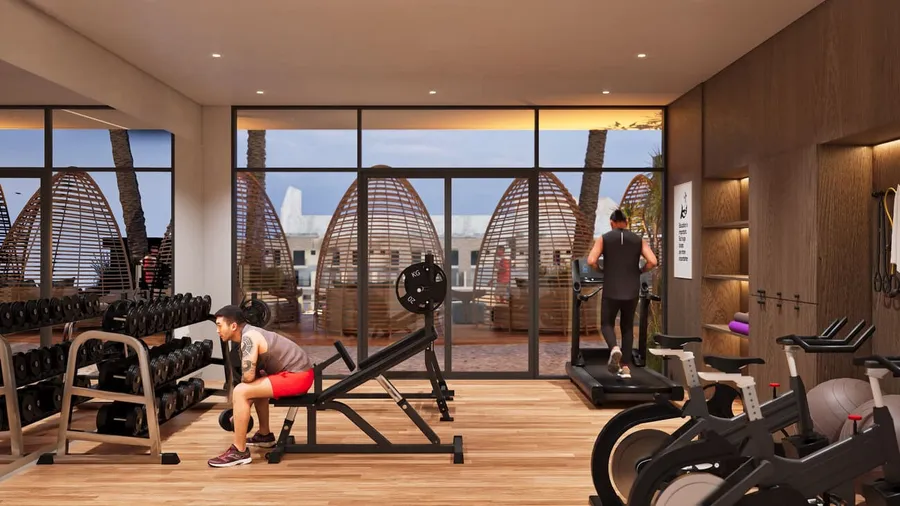 Fitness Center With Premium Equipment at Avana Residences.