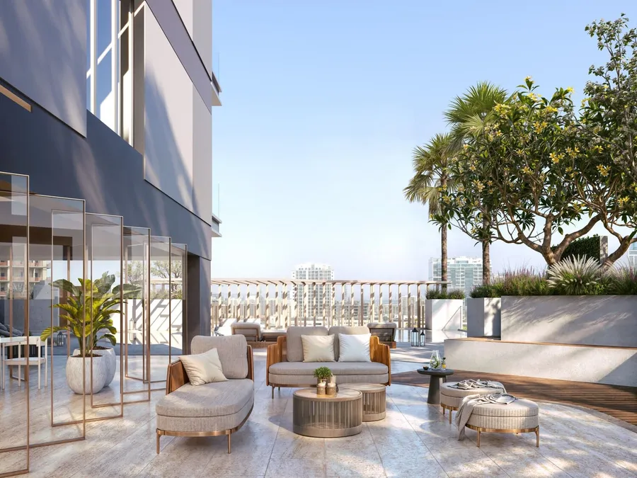 Lounge Seating Area  at Lume Residences.