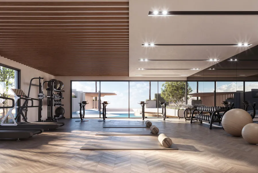 Fitness Area  at Lume Residences.