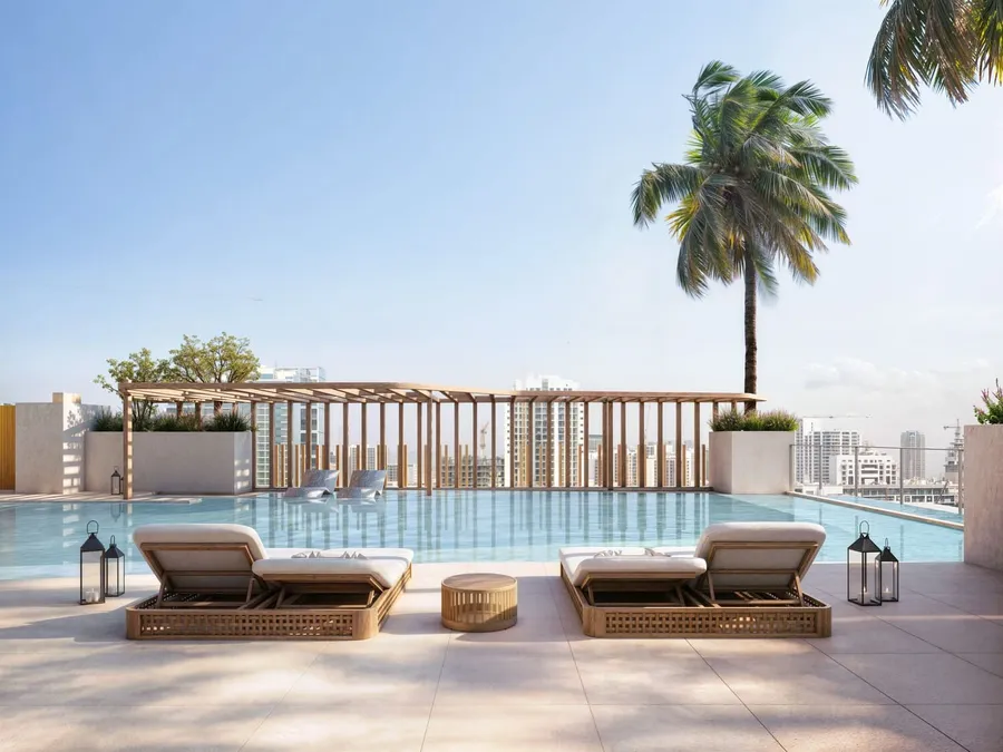Swimming Pool at Lume Residences.