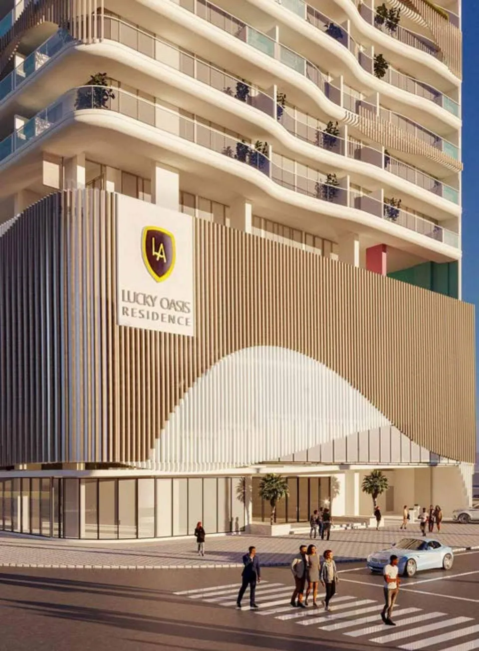 Lucky Oasis Residence, Jumeirah Village Circle (JVC) · render 6