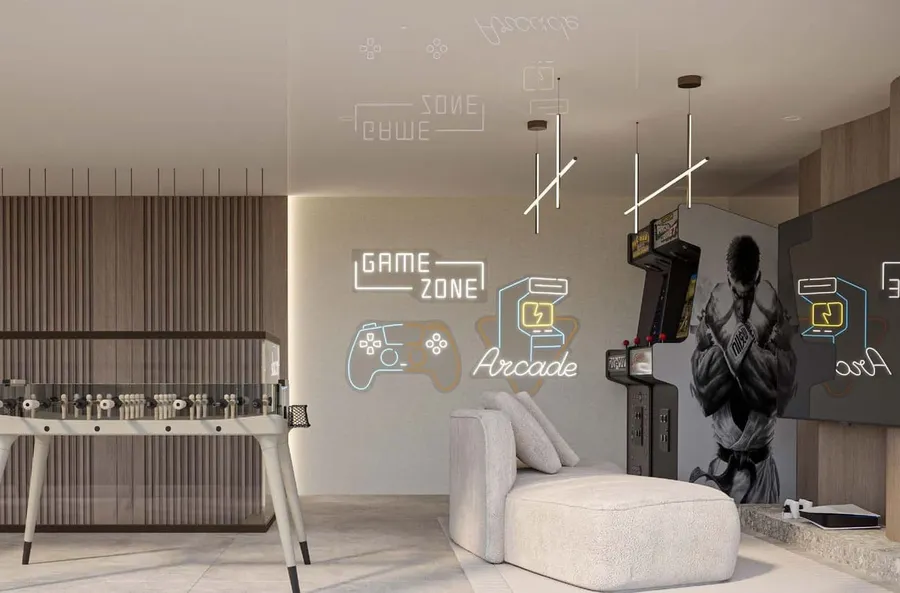 Arcade Room at Lucky Oasis Residence.