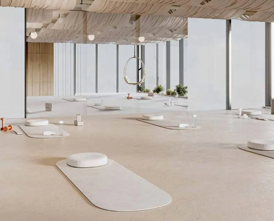 Yoga Room at Lucky Oasis Residence.