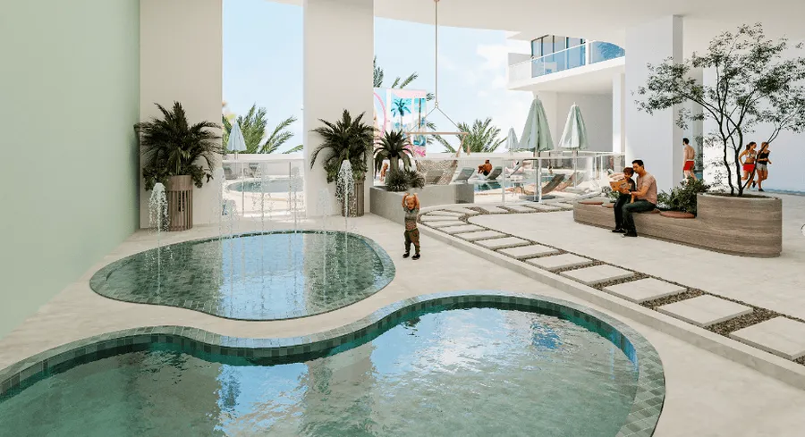 Kids Splash Pool at Lucky Oasis Residence.