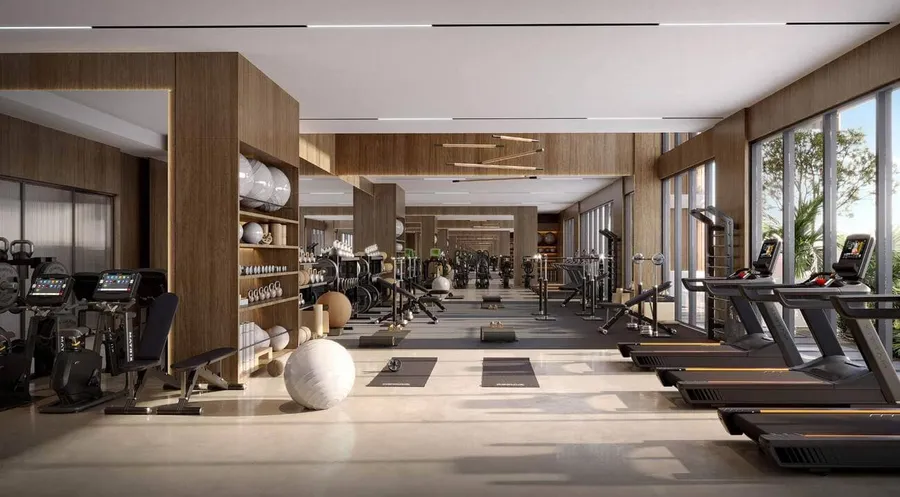 Gym at La Vue by MAAIA.