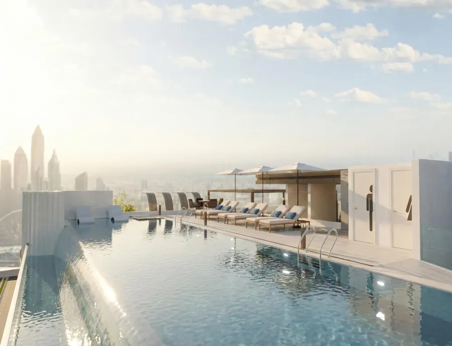 Swimming Pool at Vivida Residences.