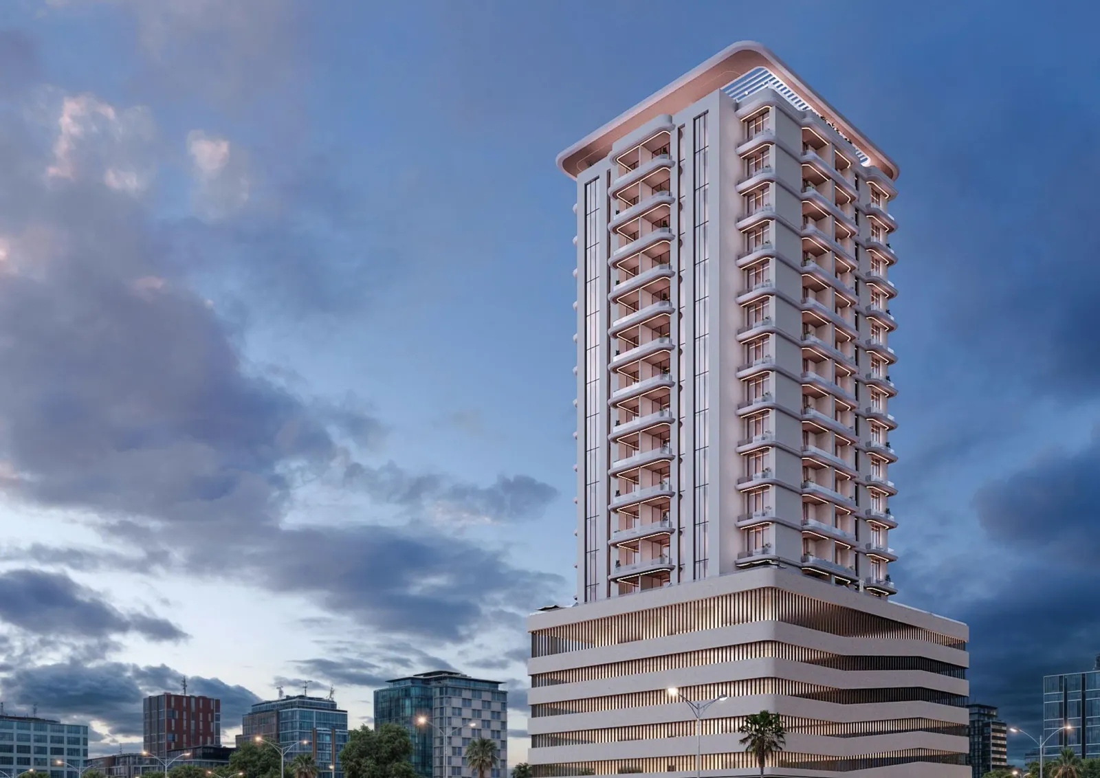 Celestara Residences, JVC (Jumeirah Village Circle) · render 1
