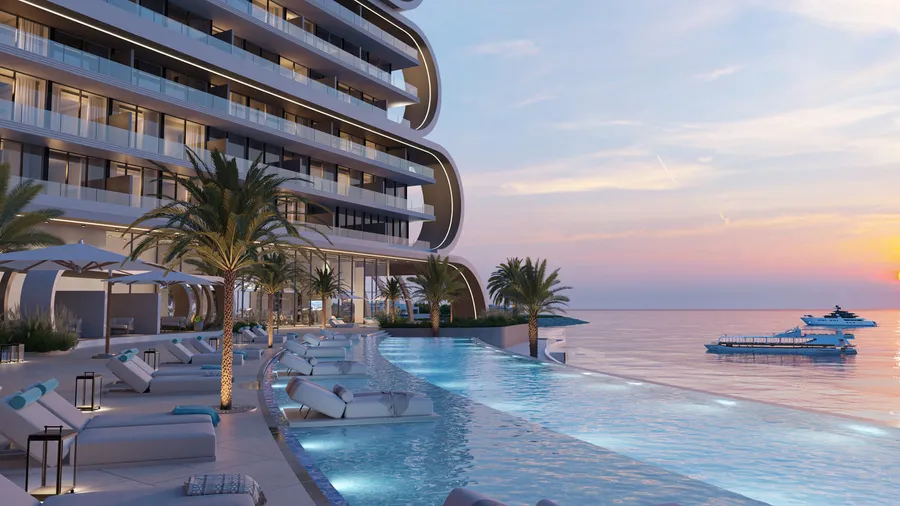 Infinity Edge Pool at JW Marriott Residences and Resort.