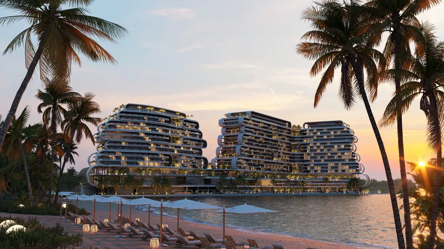 Private Beach at JW Marriott Residences and Resort.