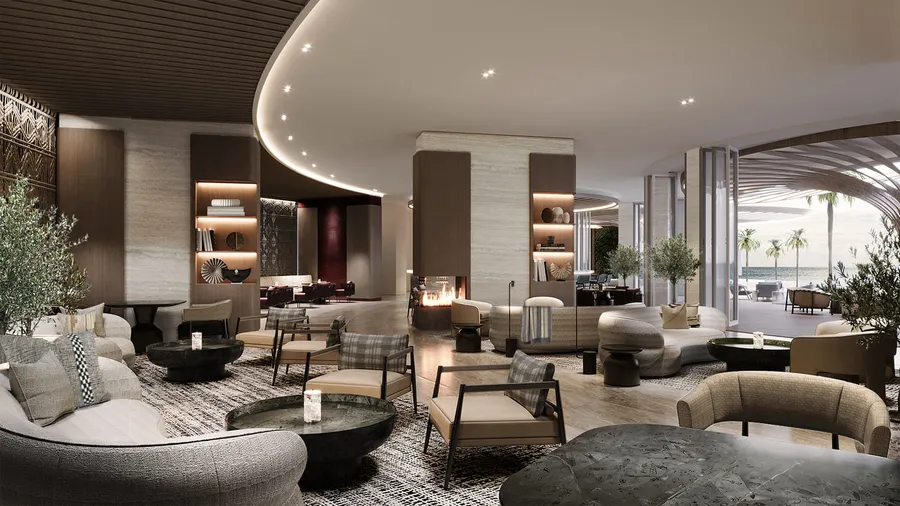 Lobby Lounge at JW Marriott Residences and Resort.