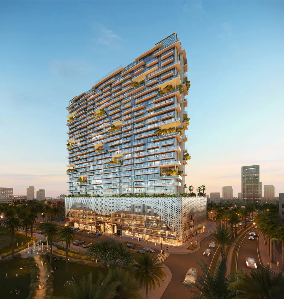 One Park Central, Jumeirah Village Circle (JVC) · render 1