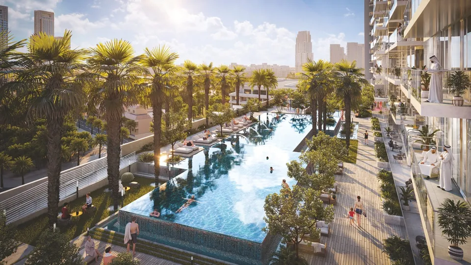 One Park Central, Jumeirah Village Circle (JVC) · render 3