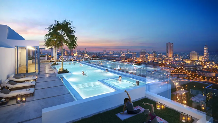 2 Swimming Pool at One Park Central.