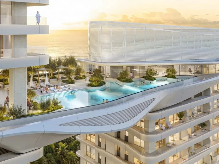  Sky Pool at Fairmont Residences Al Marjan Island.