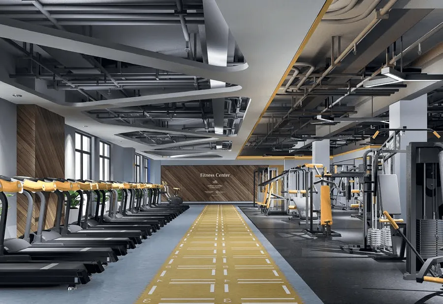 Gymnasium at Viewz.