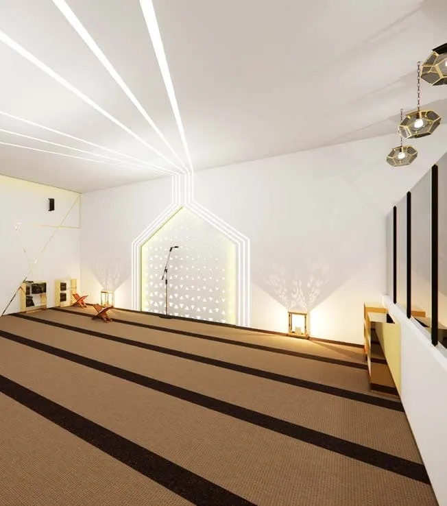    Male & Female Prayer Room at Viewz.