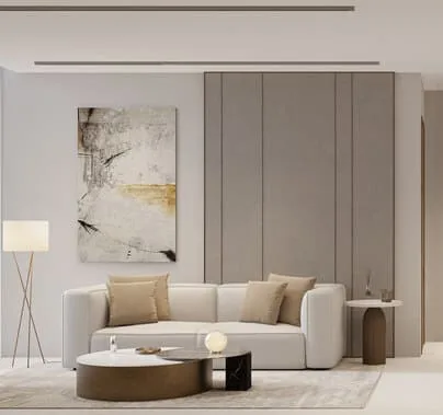 Interior render at Casa Vista Residence.