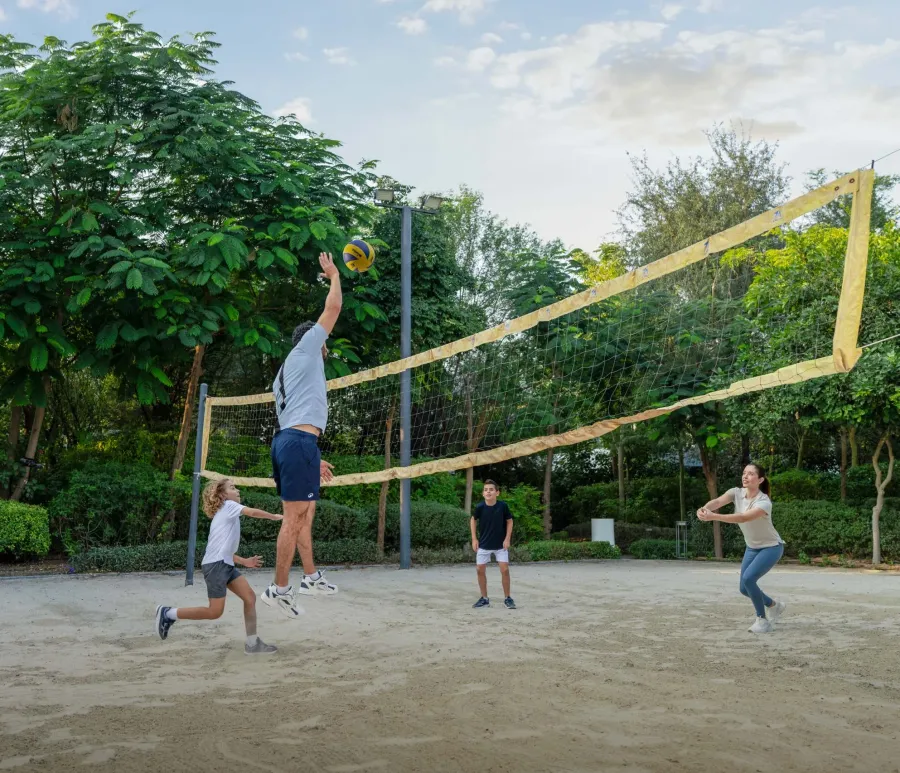 Volleyball Area at Masaar 3 Layan.