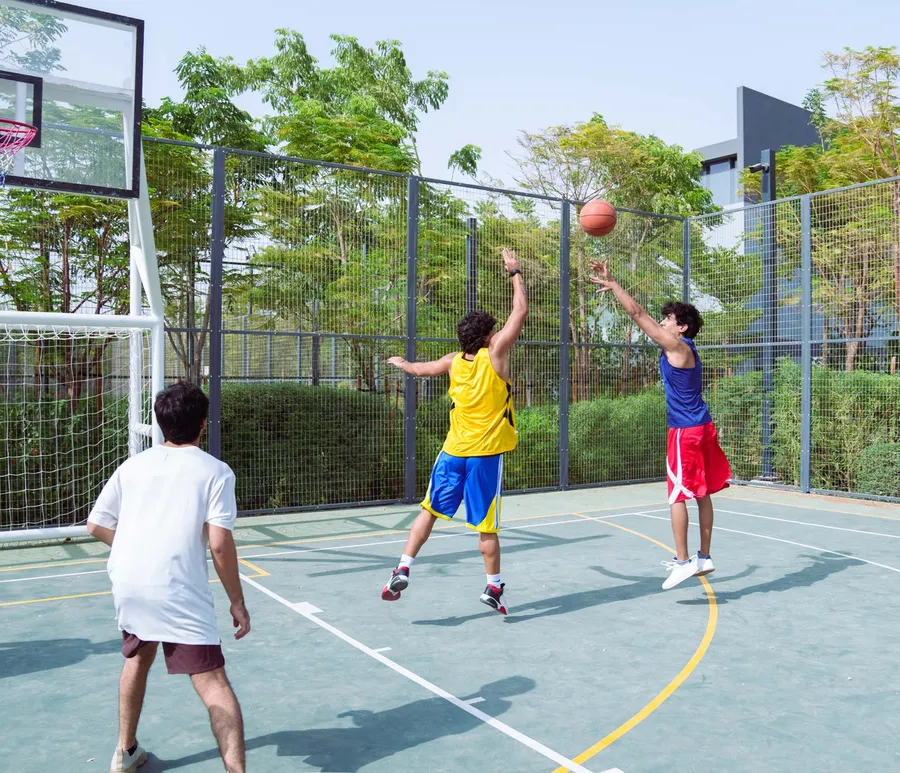 Basketball & Padel Courts at Masaar 3 Phases 1 and 2.
