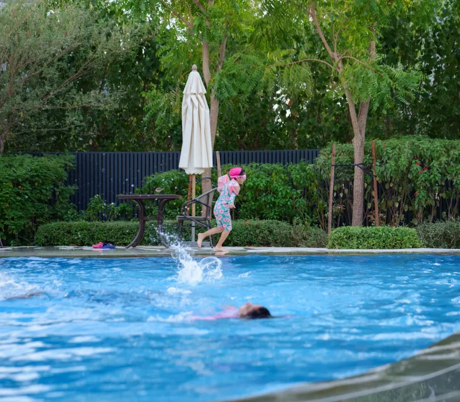 Family Pool at Masaar 3 Laura.