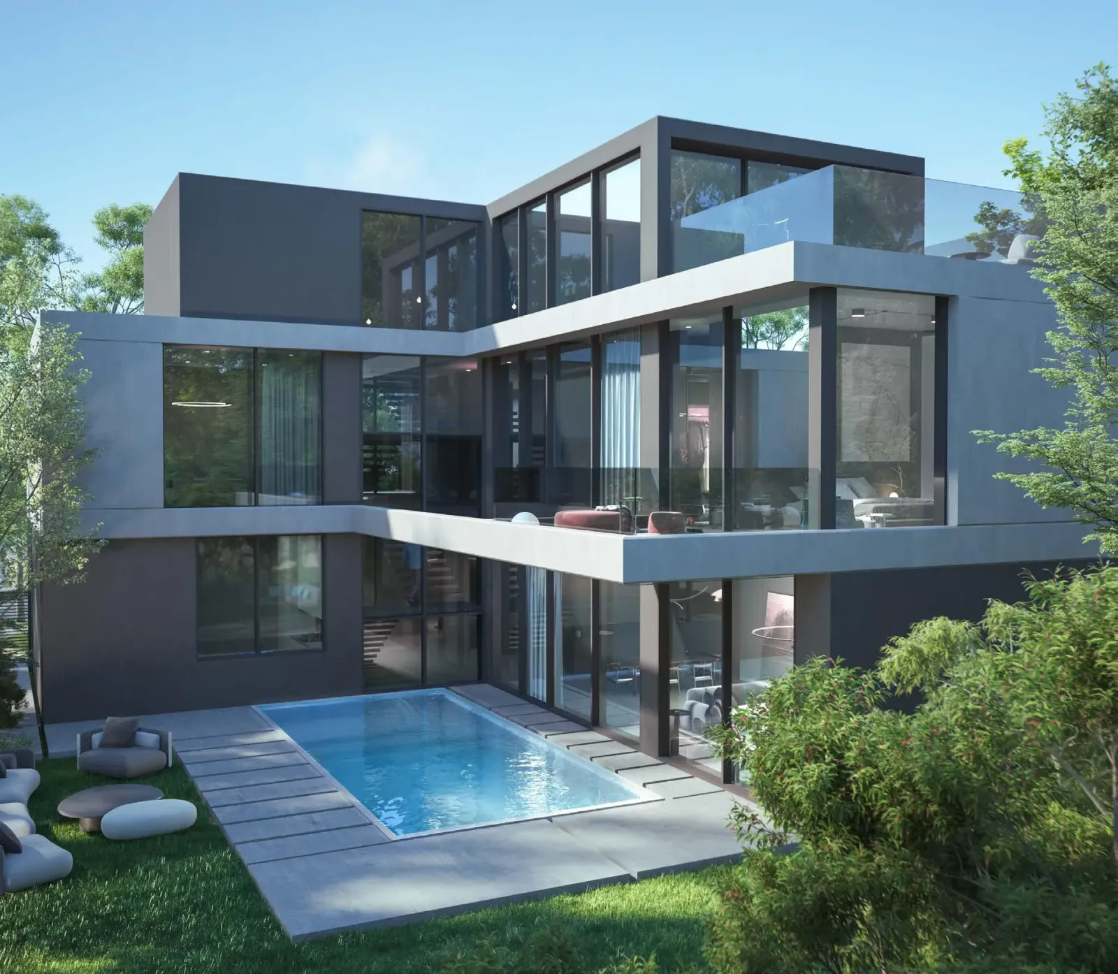 Masaar 3 Sedra, Al Rowdat Suburb · render 3
