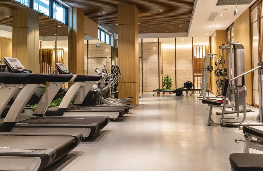 Gym at Marriott Residences Sheikh Zayed Road.