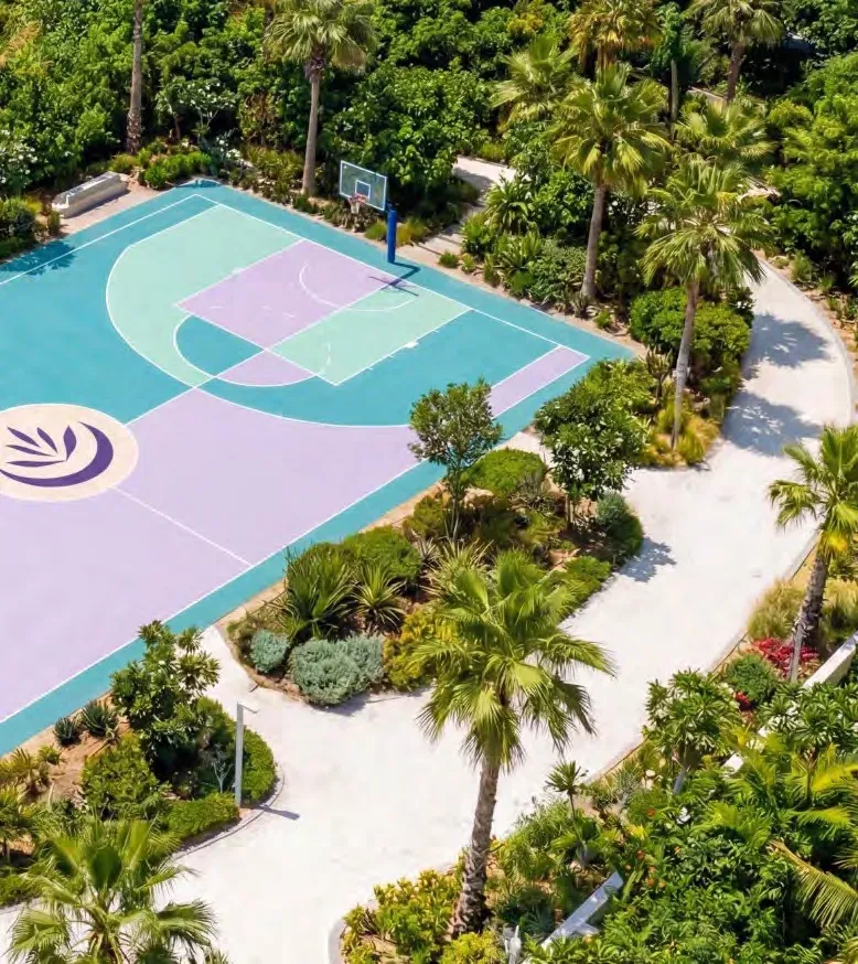 Sport Fields at Lunaya Terraces.