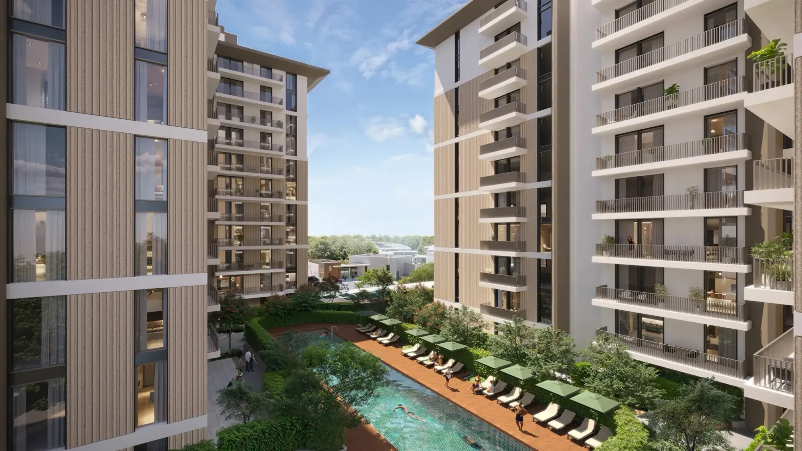 Expo Valley Views - Roudah, Dubai Expo City · render 3