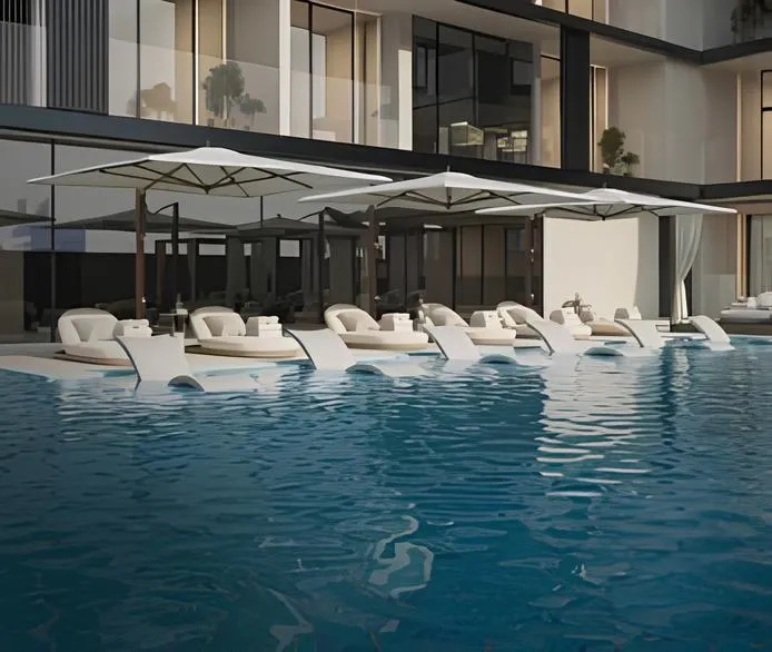 Swimming Pool at Belle Vie.