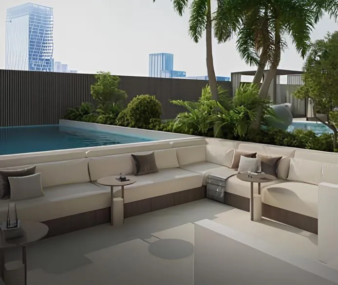 Sunken Lounge at Belle Vie.