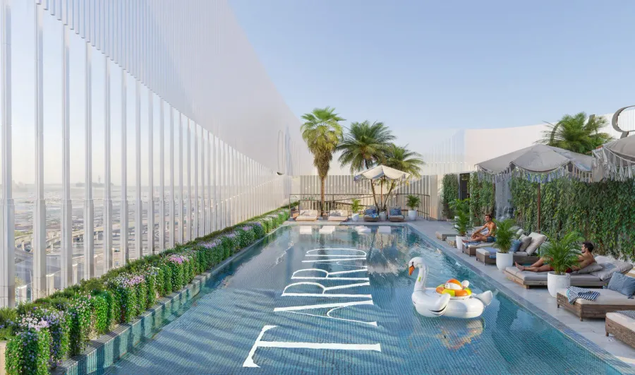 Roof Pool at Celesto 4.