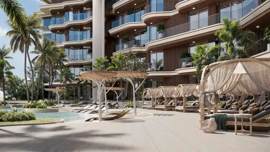 Cabanas at Mirari Lagoon by Zoya.