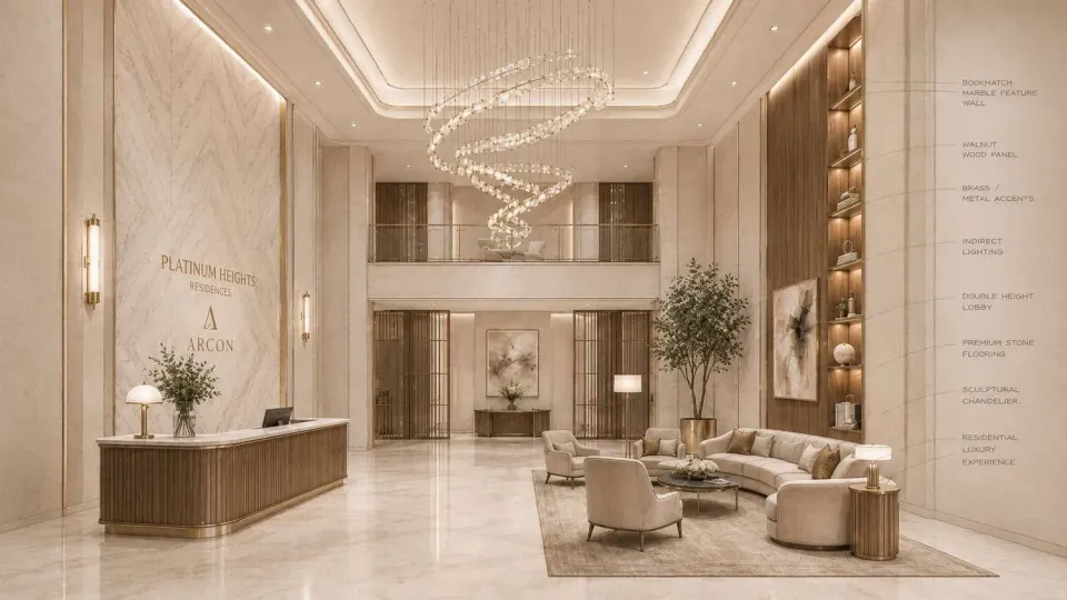 Platinum Heights, Al Amerah · render 3