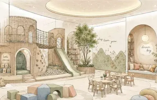 Kids Play Area at Platinum Heights.