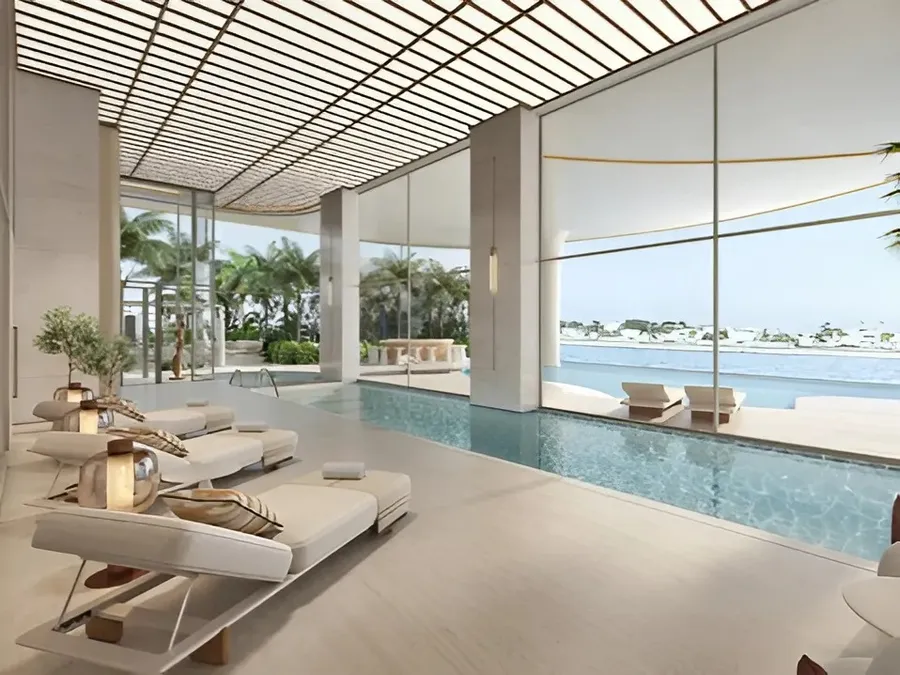 Indoor Pool at Casa AHS.