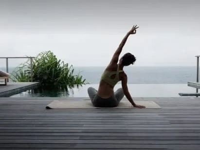 Yoga Room at Casa Canal.