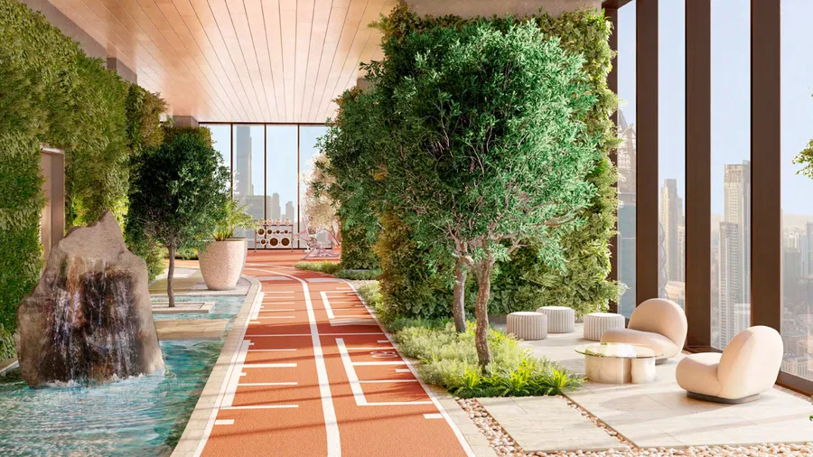 Running Area at Mr. C Residences Downtown.