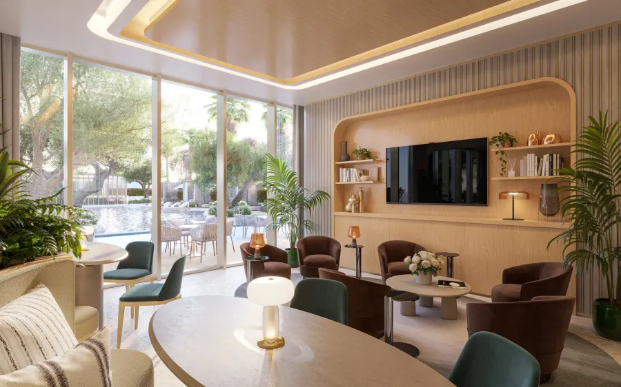 Club House at Mr. C Residences Downtown.