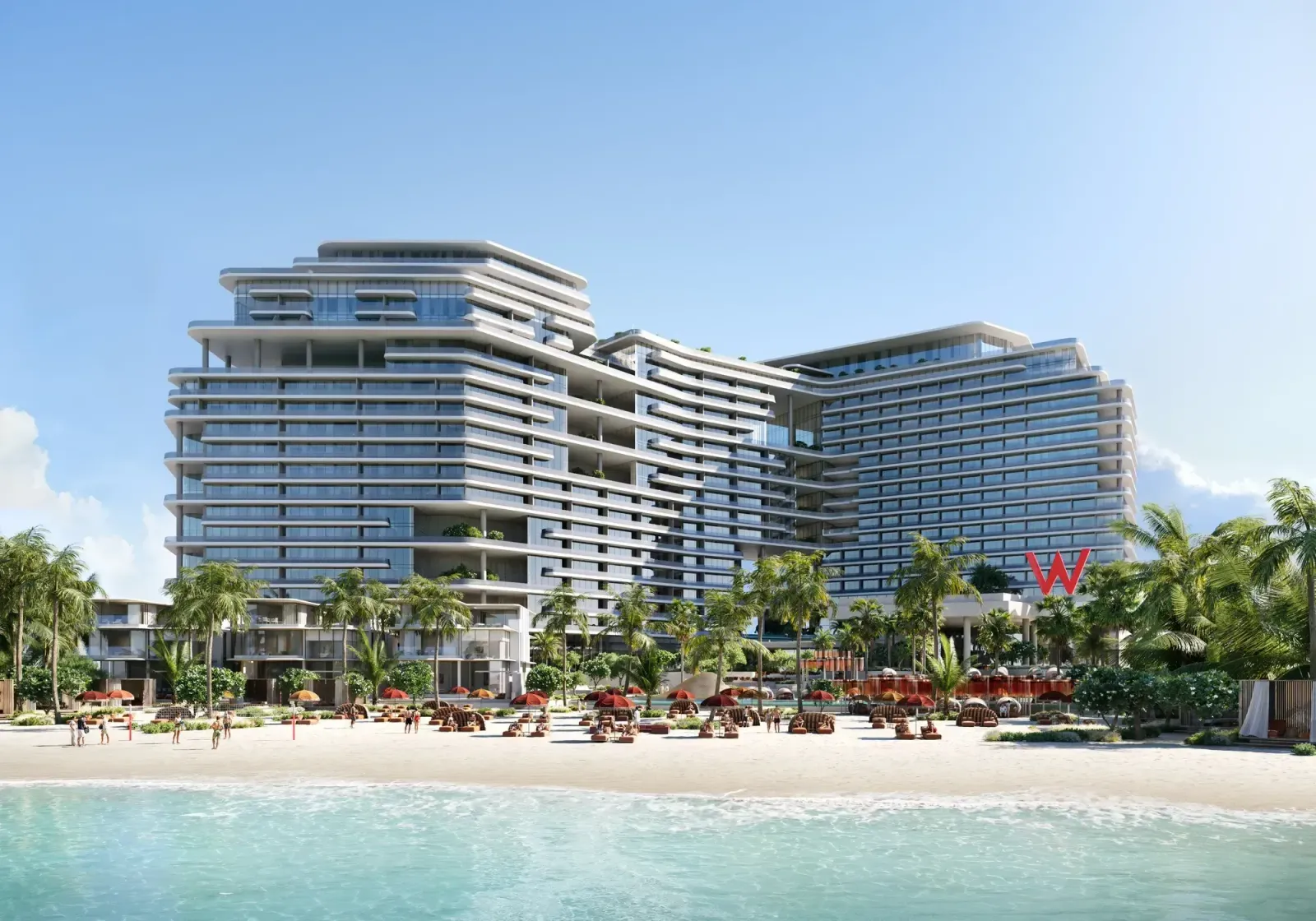 W Hotels and Residences Al Marjan, Al Marjan Island, Ras Al Khaimah · render 3